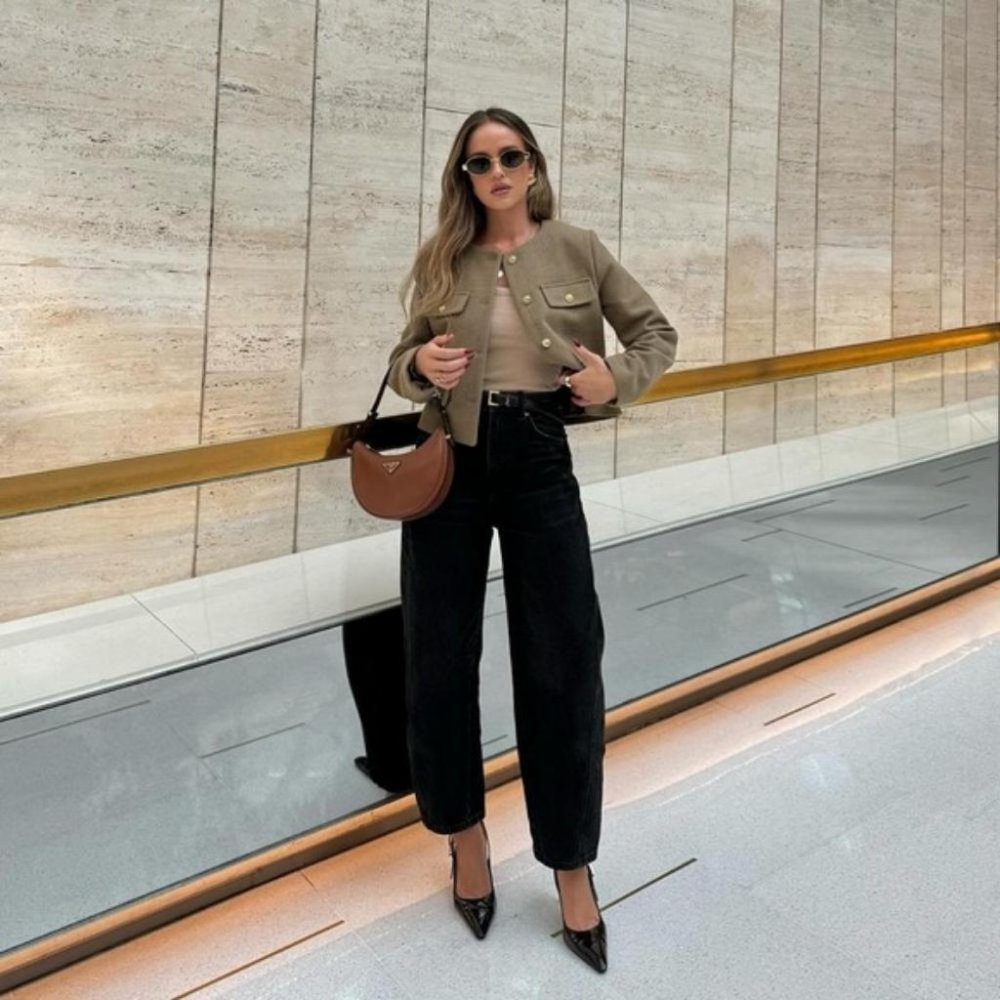 ZARA CROPPED FLAP JACKET - Picture 10 of 10